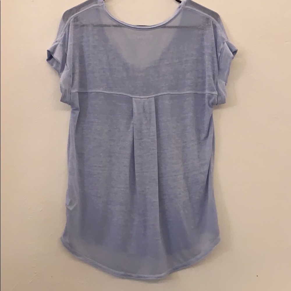 Women’s Baby Blue Basic Tee - Picture 4 of 4